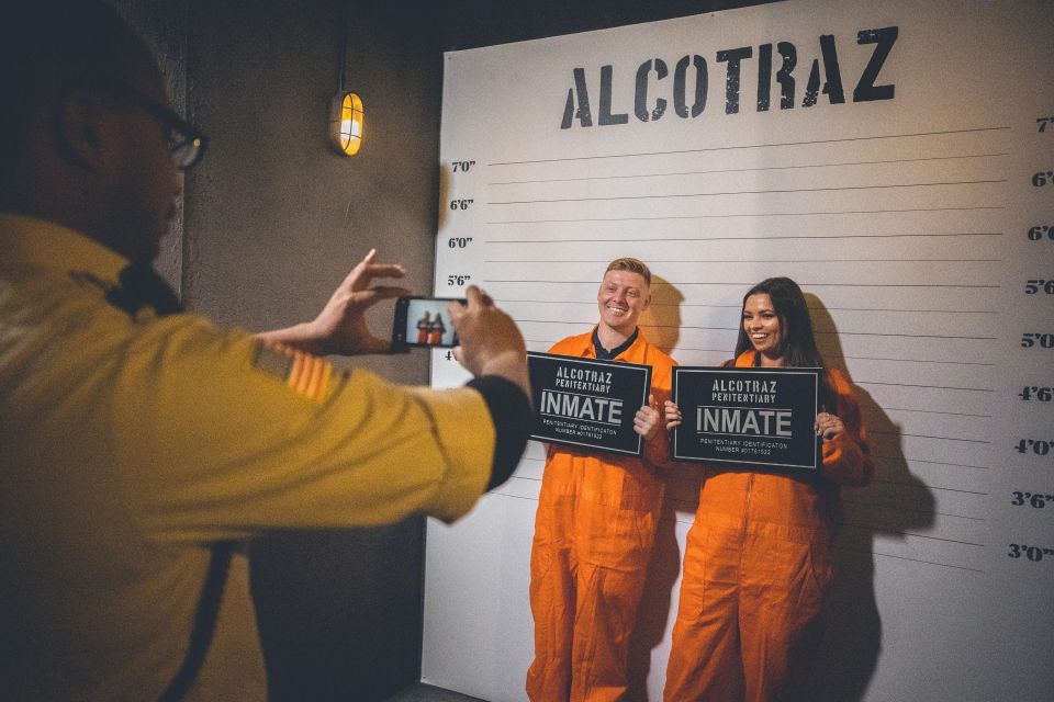 Brighton: Alcotraz Immersive Prison Cocktail Experience - Orange Jumpsuits and Behind-Bars Photos: Play the Part