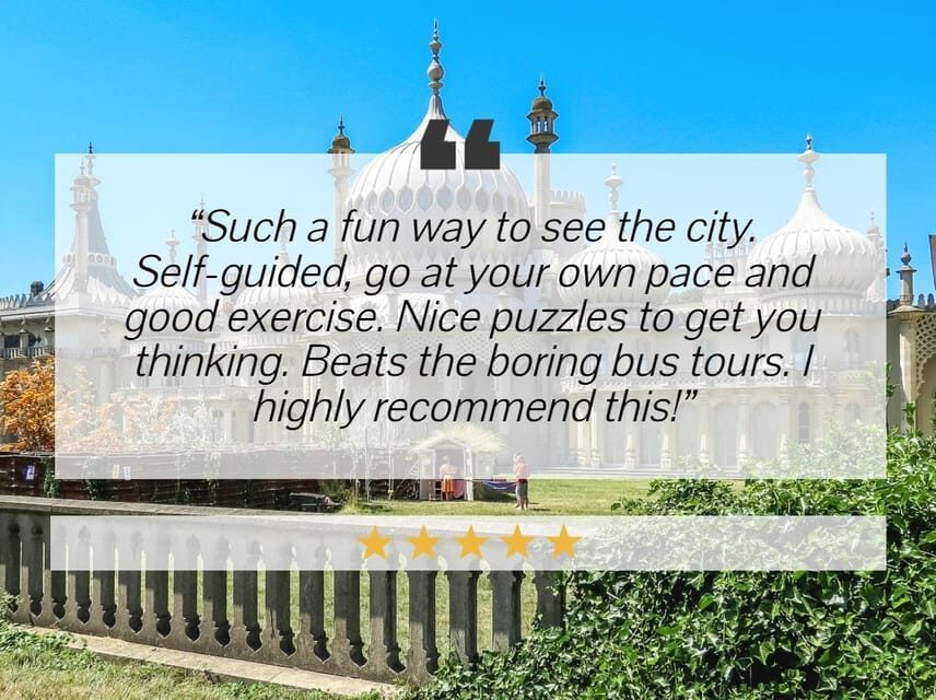 Brighton: City Walking Tour & Exploration Game - Price and Value: Is $37 for Up to 5 Worth It?