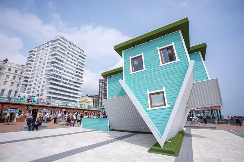 Brighton: Upside Down House Entry Ticket - Room by Room: What You’ll Actually See Upside Down