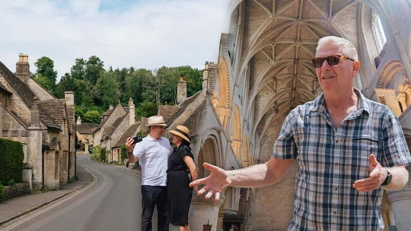 From Bath: Hidden Cotswolds & Dark Age England tour for 2-8 - Pickup in central Bath: how the day starts smoothly