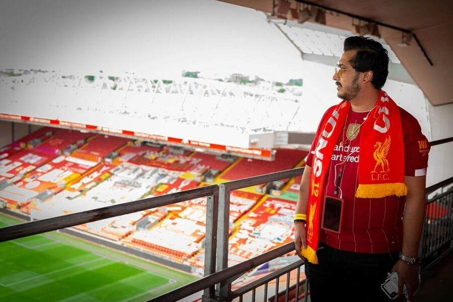 From London: Liverpool FC Stadium & Museum Rail Day Tour - The tour path inside: Main Stand views and the tunnel finish