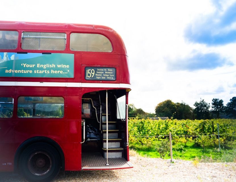 From London: Vintage Bus Wine Tour with Return Train Tickets - Climbing aboard the 1960s Routemaster: comfortable, scenic, and fun