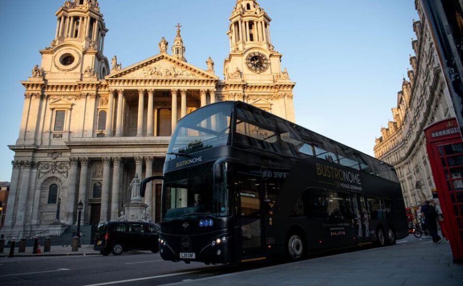 Gastronomic 6-course fine-dining dinner on Luxury London Bus - Value check: is $242 per person worth it in London?