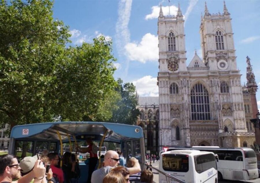 Hop-on Hop-off London Bus Tour & Westminster Abbey - Westminster Abbey entry: what included access really means