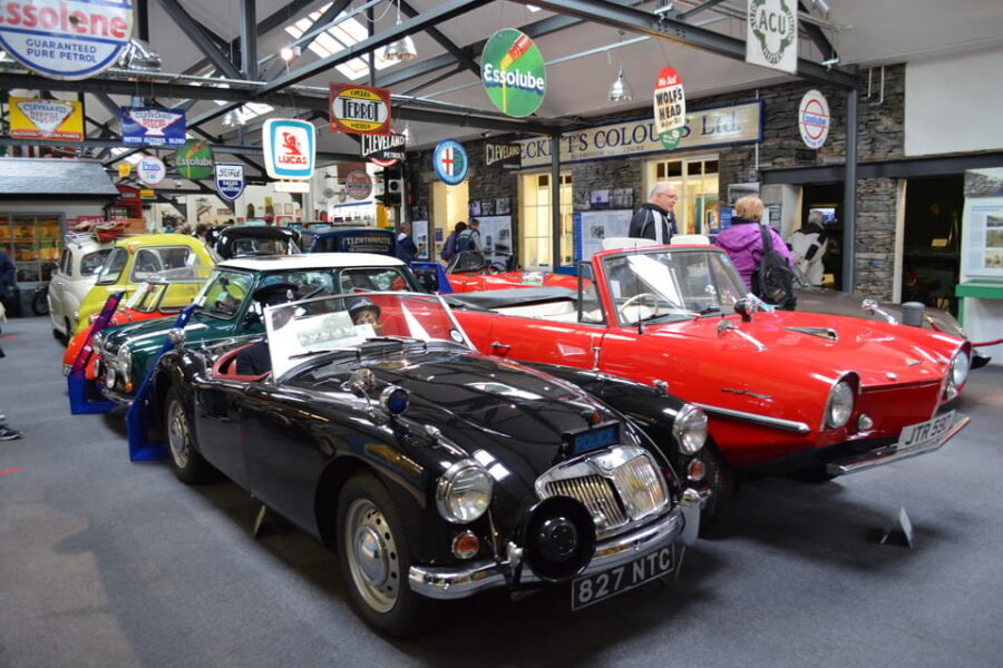 Lakeland Motor Museum Entry Ticket - The 140 Classic Cars and Motorbikes: Why Comparison Is Part of the Fun