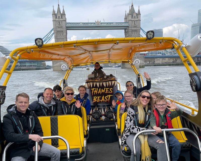 London: 40-Minute Thames Beast Jetboat Tour - Timing and meeting points: how to avoid the usual chaos