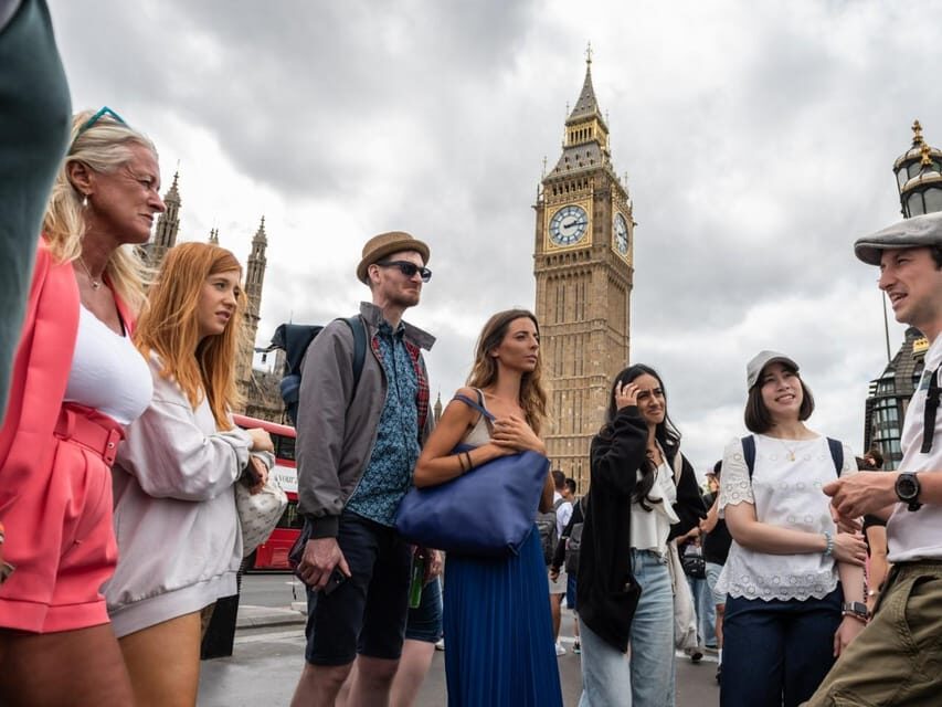 London: Big Ben, Churchill War Rooms & Buck'ham Palace Tour - Whitehall to Parliament Square: Power on the Street Level