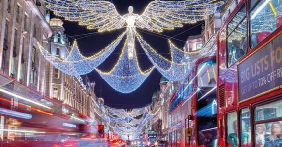 London: Christmas Lights Nighttime Bus Tour with Live Guide - Piccadilly Circus, The Strand, and Aldwych: classic London scenes in holiday glow