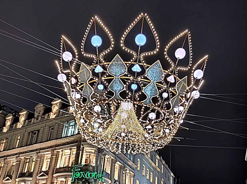 London Christmas Sparkle Walking Tour Small Group - Mayfair and Bond Street: haute couture Christmas in the windows