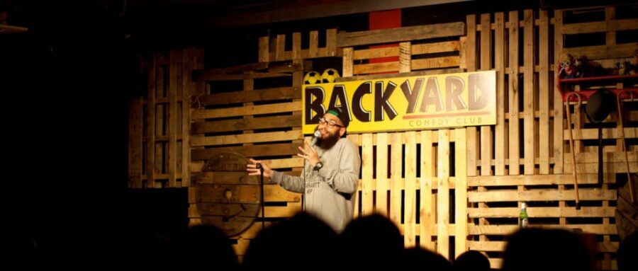London: Friday Night at The Backyard Comedy Club - Seating and closeness: the upside and the trade-off