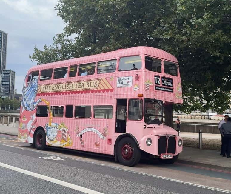 London: "Here We Go Again" Afternoon Tea Bus - Your 90-minute afternoon tea: what’s included and how it works on a bus