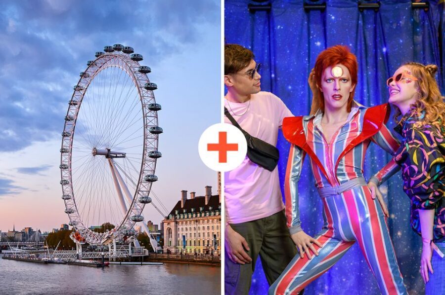 London: London Eye and Madame Tussauds Combo Ticket - Madame Tussauds: the red carpet and the one-way flow
