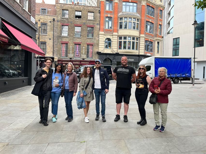 London: Music walking tour of Soho - Denmark Street: the street where early music momentum feels real