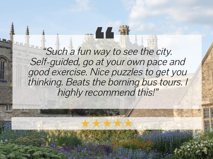Oxford: City Tour & Exploration Game - Price and Value: What You’re Really Paying For