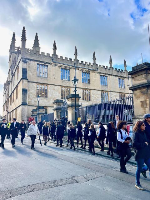 Oxford: City & University Tour with College entry included - Oxford’s Covered Market and finishing on Broad Street