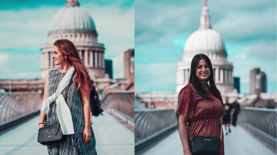 photoshoot London memories - How the shuttle and famous-London scenery work