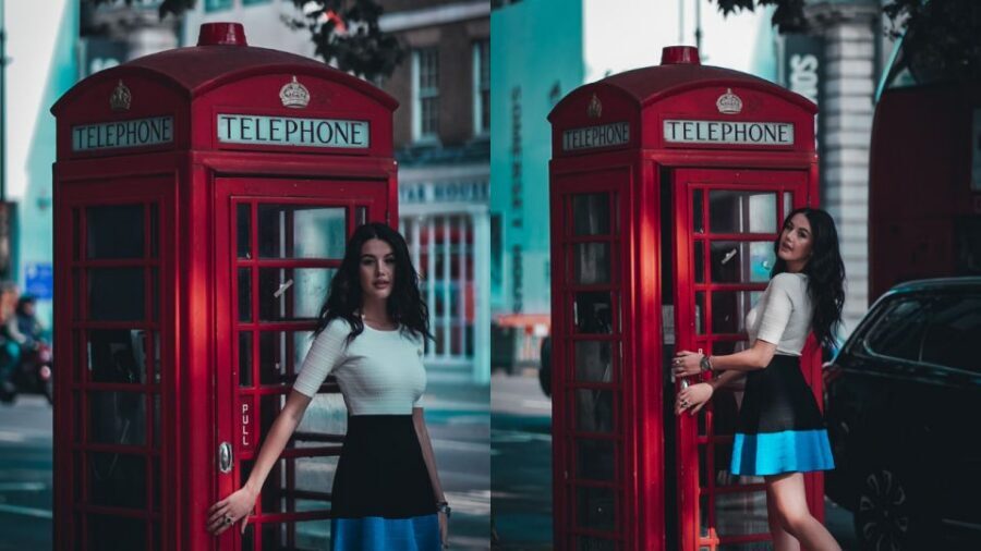 photoshoot London memories - The best part: dia’s attitude and handling of the moment
