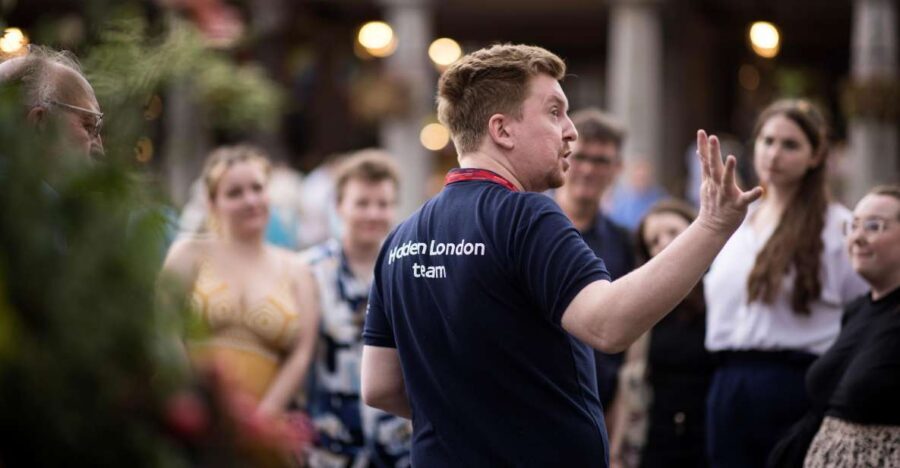 Secrets of Central London Walking Tour - Kingsway and Covent Garden connections: from street plans to tunnels