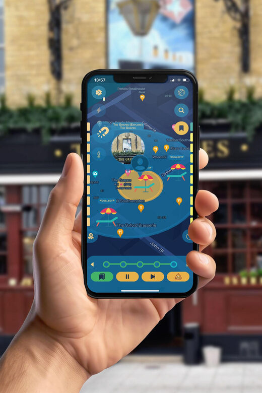 Secrets of the Titanic Walking Tour with Smartphone App - What you do during the walk: puzzles, stories, and ship-linked points